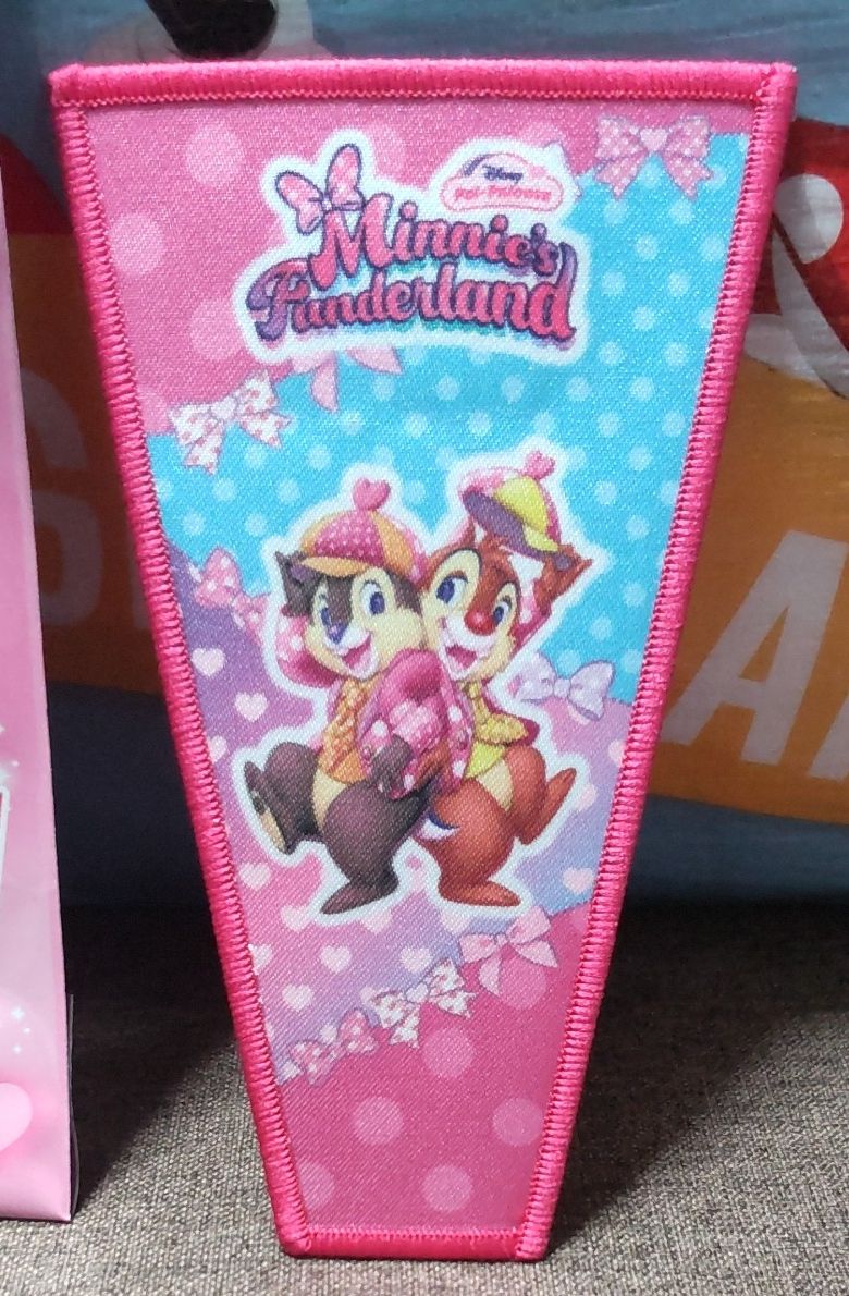 東京ディズニーランド ミニーのファンダーランド ワッペンアクセサリー