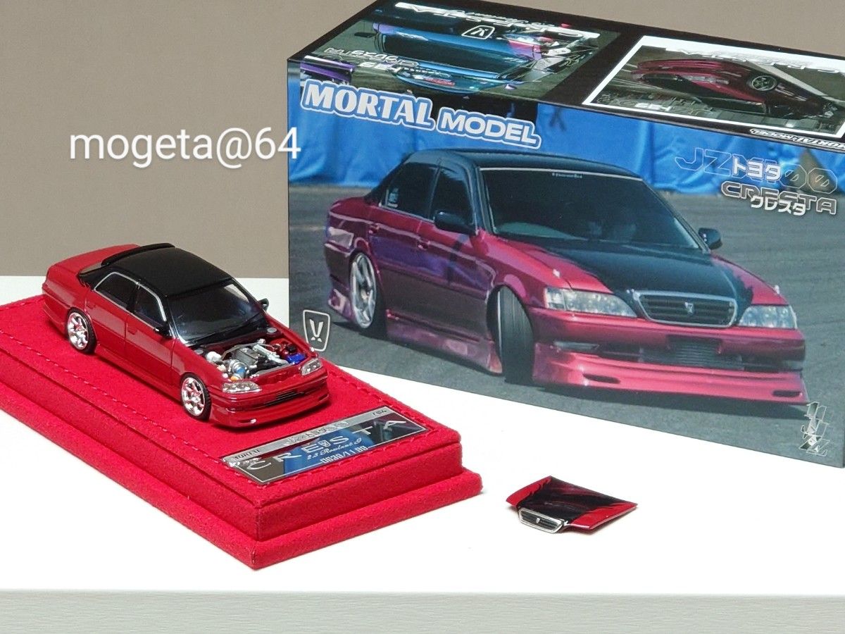 1199台限定】MORTAL 1/64 TOYOTA CRESTA JZX100 クレスタ ルラーンG