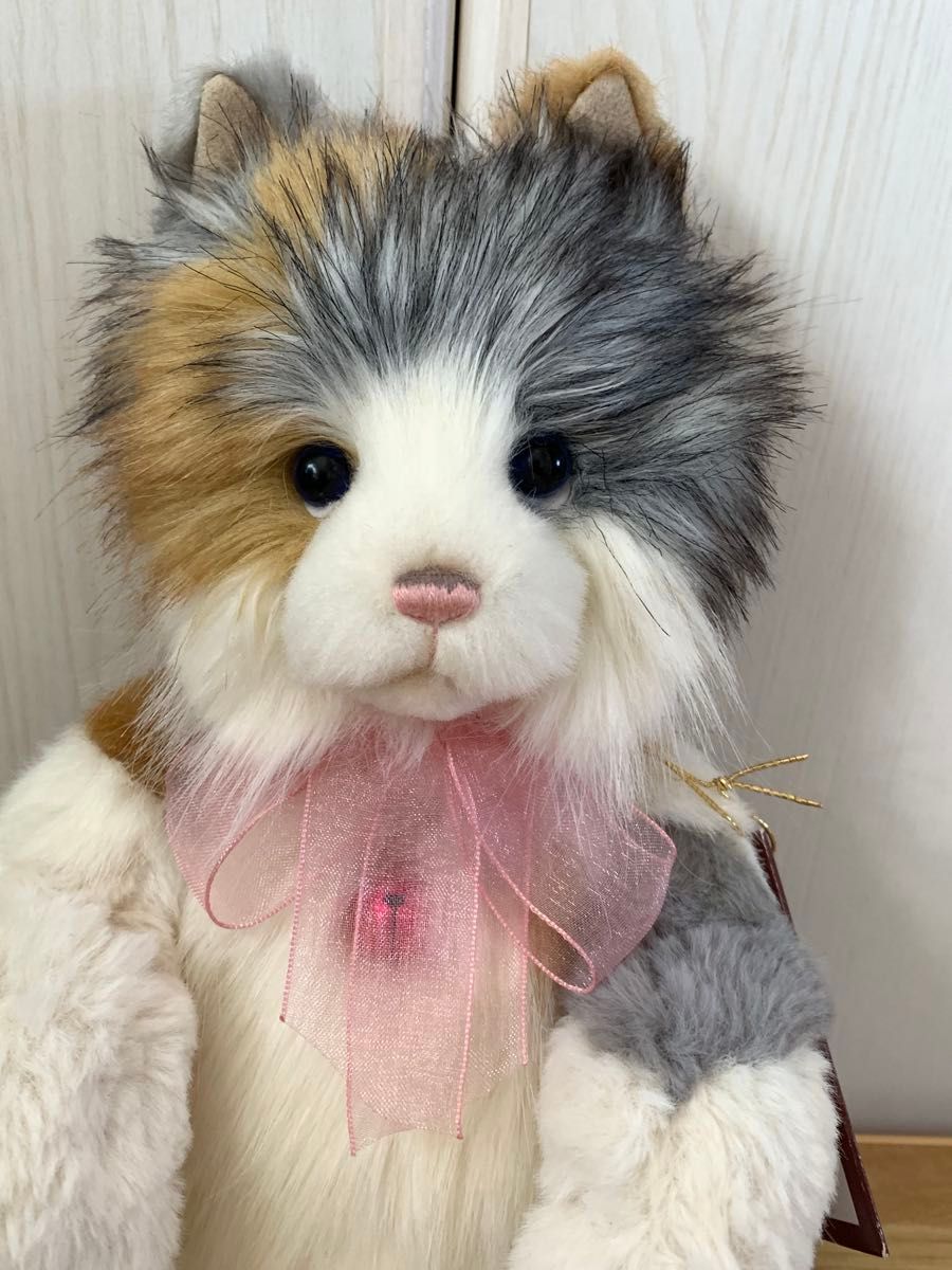 チャーリーベアーズ レア 三毛猫 テディベア｜Yahoo!フリマ（旧PayPay