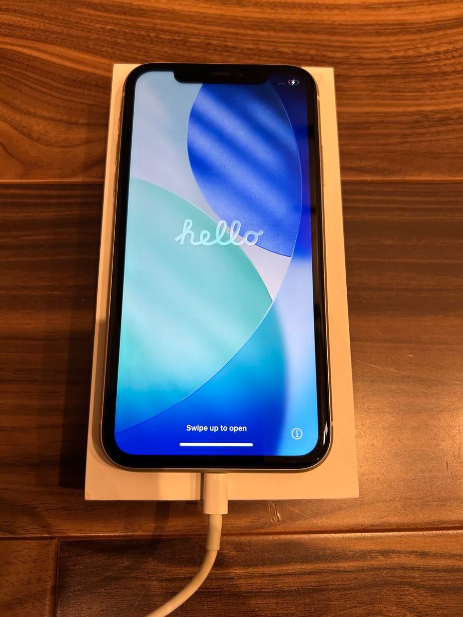 iPhone 11 128GB イエロー SIMロック解除済み バッテリー87% iPhone 11