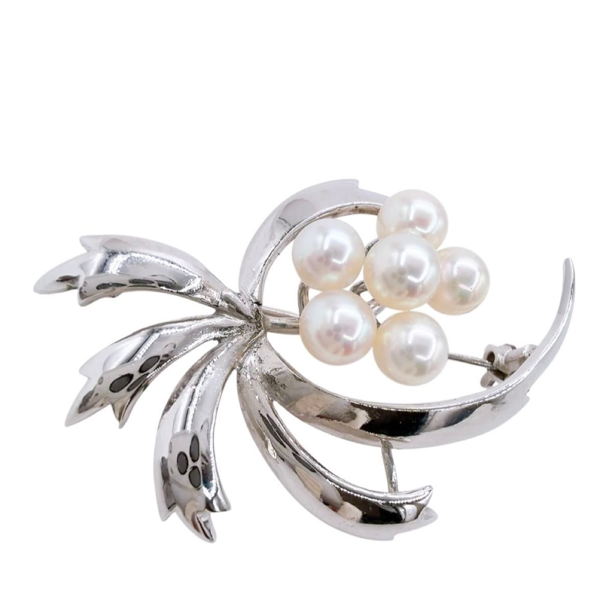 高品質/美品】MIKIMOTO ミキモト パール ブローチ ピンバッチ 真珠