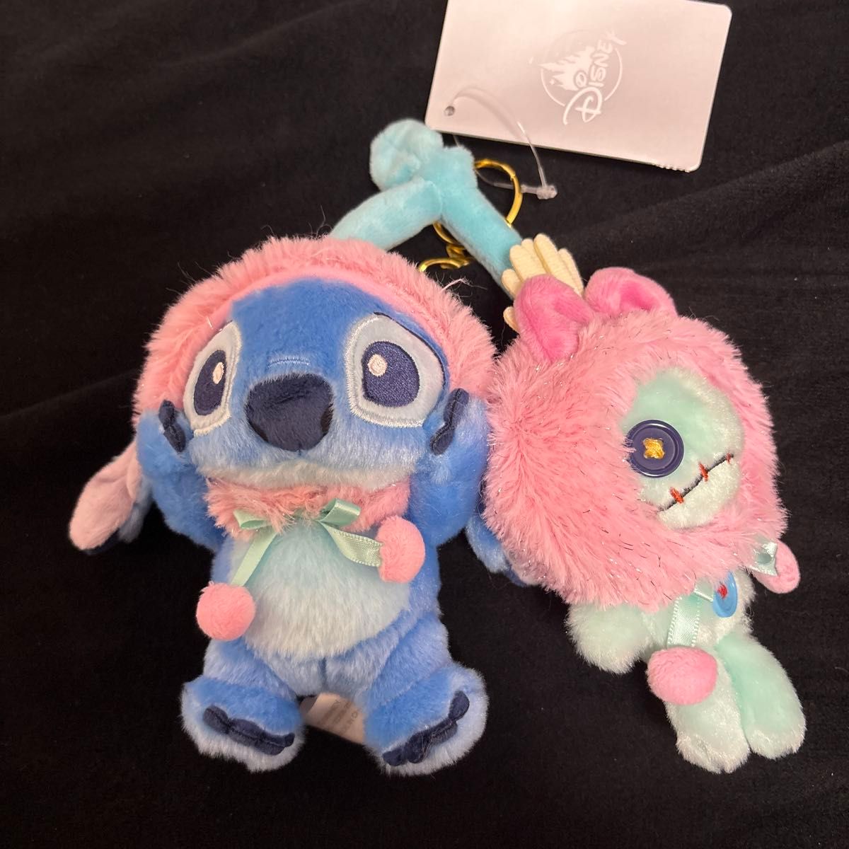 新品タグ付き】スティッチ&スクランプ さくらんぼ ぬいぐるみ