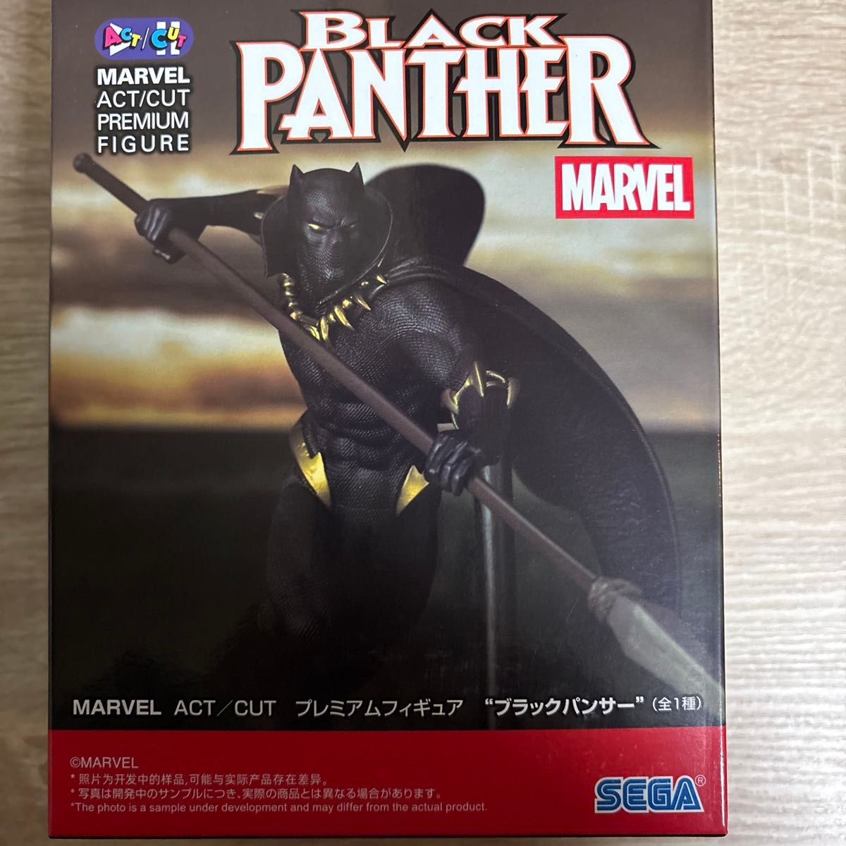 MARVEL ACT/CUT プレミアムフィギュア ブラックパンサー SEGA｜Yahoo
