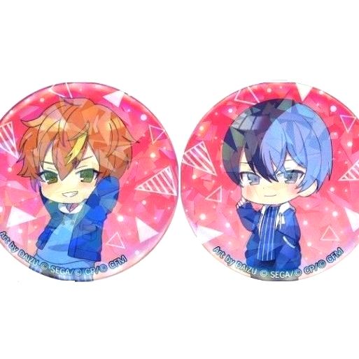 3/1削除 プロセカ 東雲彰人 青柳冬弥 缶バッジ ローソン キャンペーン