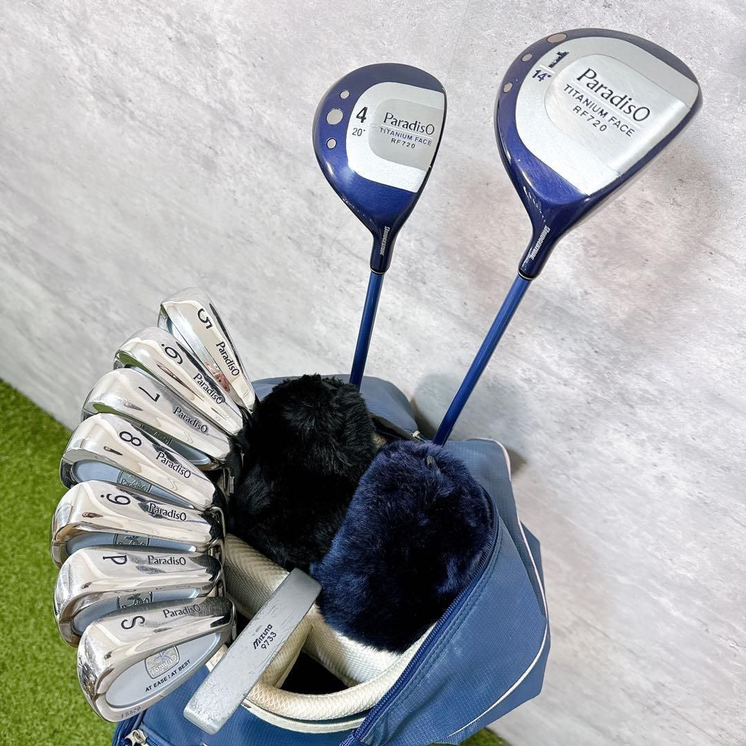 ゴルフクラブセット レディース ParadisO パラディーゾ BRIDGESTONE 10