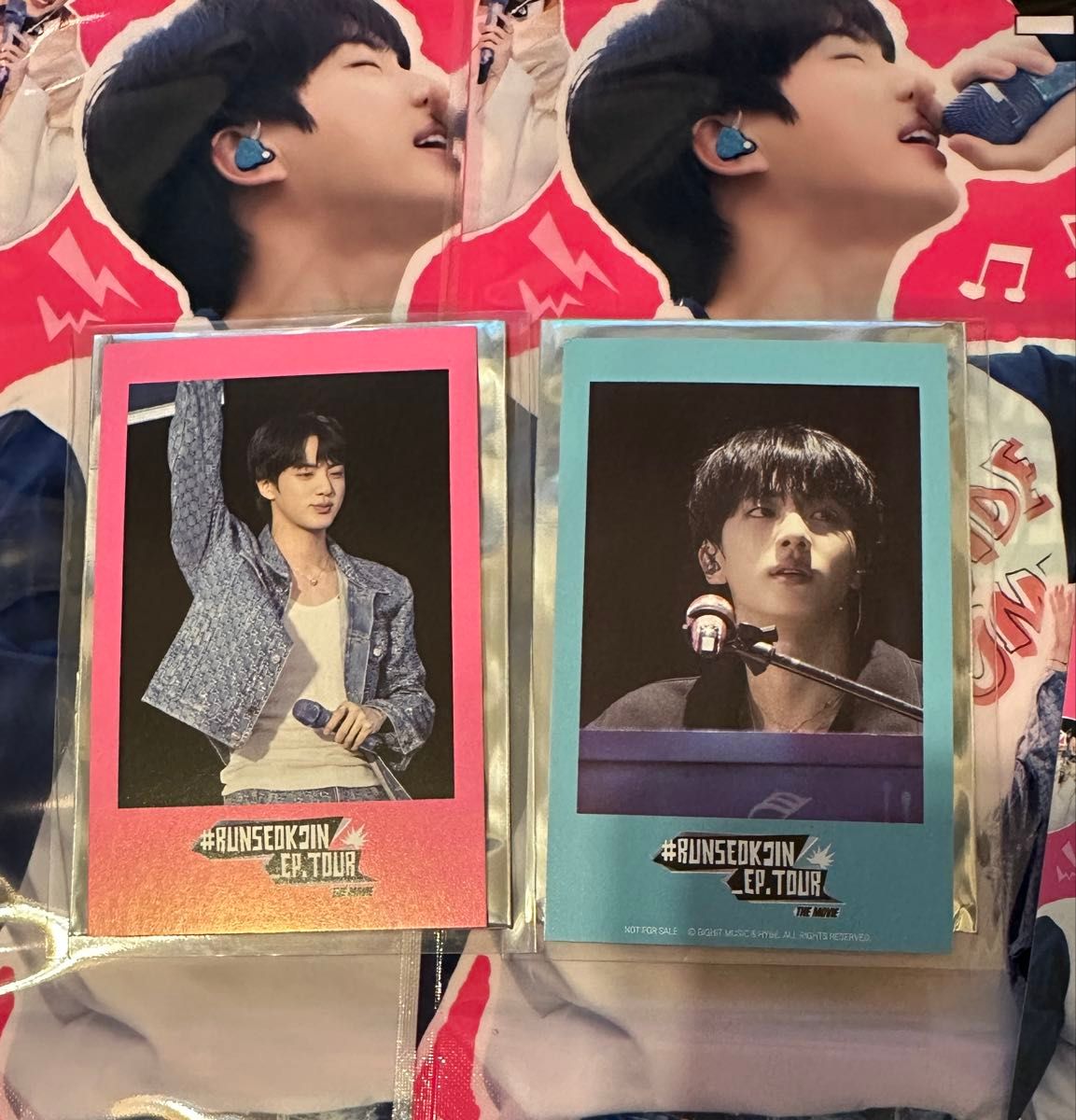BTS ジン 映画 RUNSEOKJIN EP TOUR THE MOVIE ポップコーン 購入特典