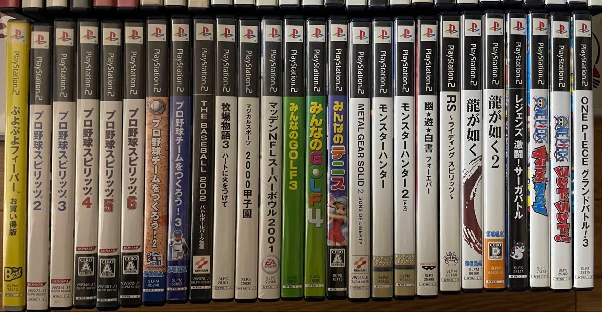 バラ売り可能】 PS2 各ジャンルソフト約80本まとめ売り｜Yahoo!フリマ