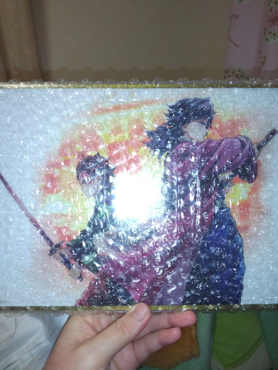 ufotable webshopくじ 繋ぐ 炭治郎と義勇 B賞 アクリル色紙 鬼滅の刃