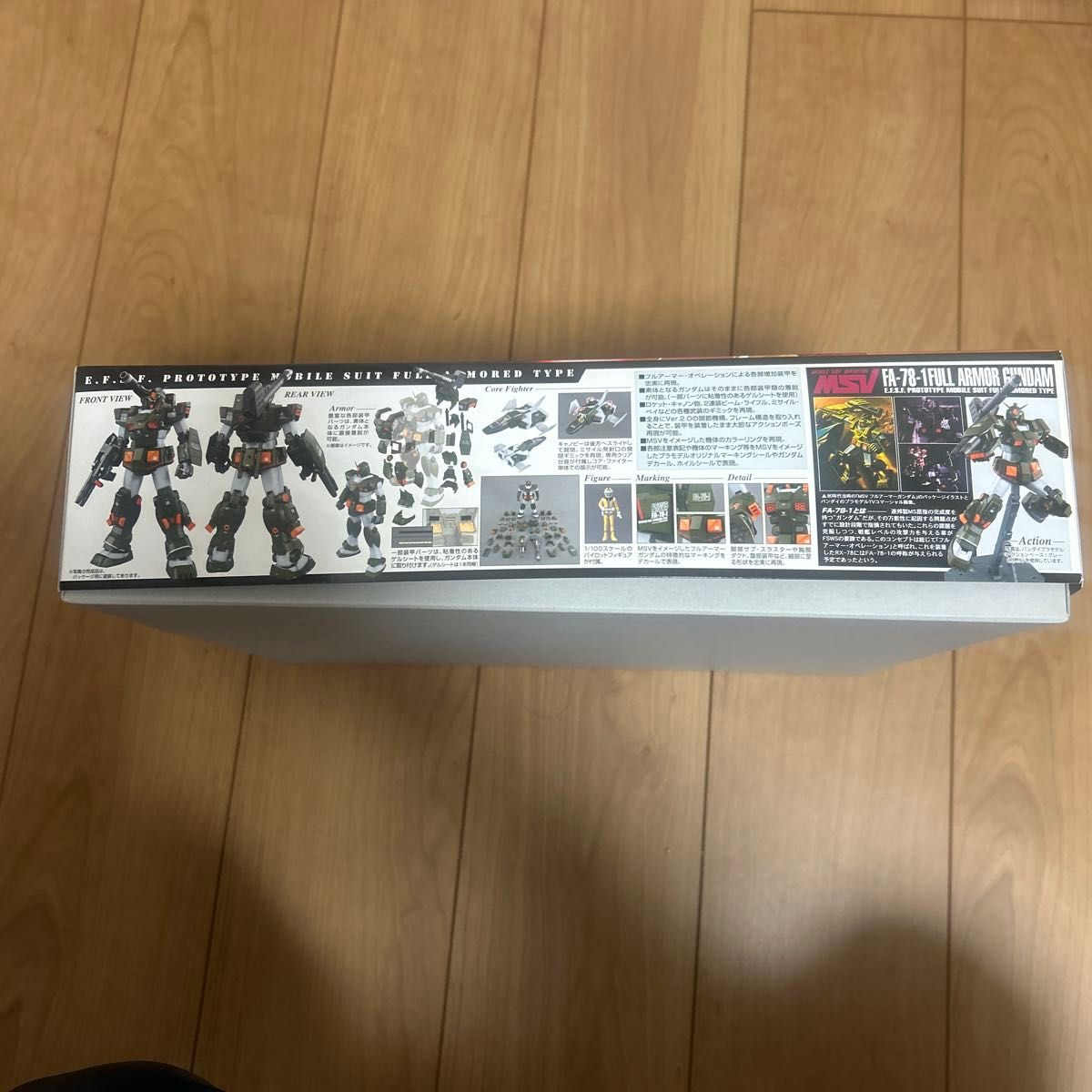 ガンプラ 未組立 未開封 MG フルアーマーガンダム MSV｜Yahoo!フリマ