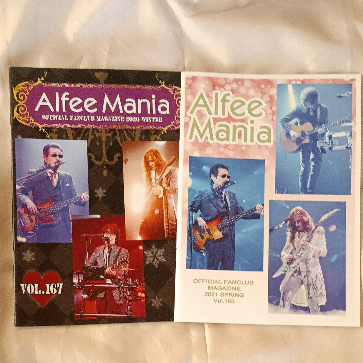 THE ALFEE Alfee Mania ファンクラブ会報 Vol 167 Vol 168 2冊セット