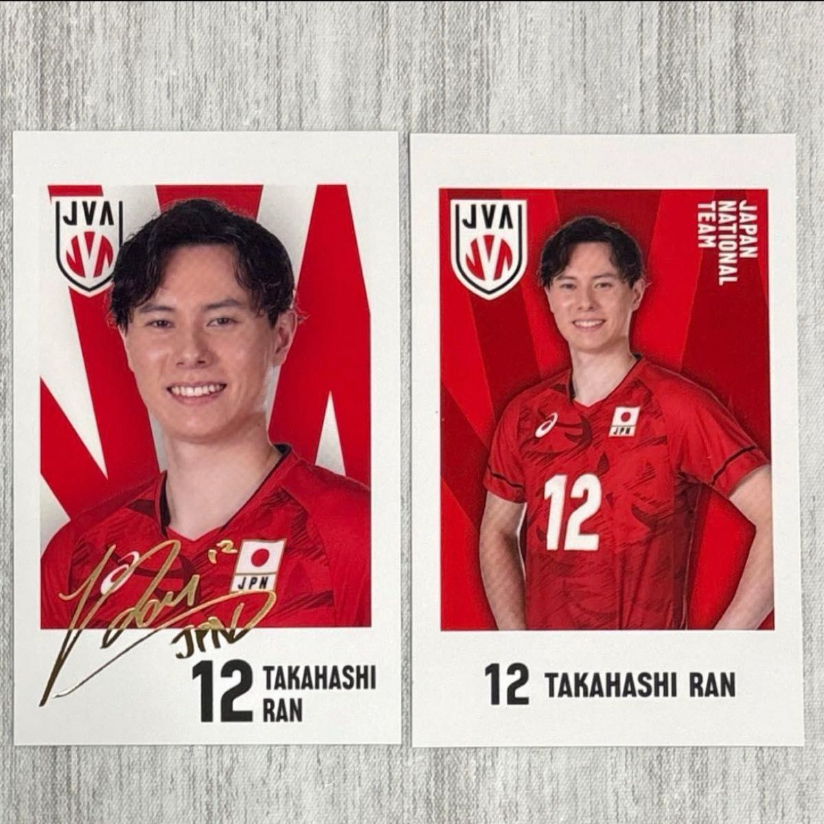 キャラポトレ バレーボール男子日本代表 石川祐希 髙橋藍 西田有志