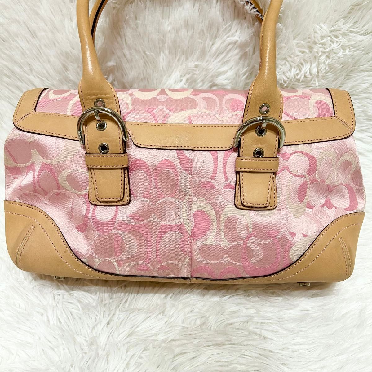 極美品】COACH ショルダーバッグ ソーホー SOHO 肩掛け y2k ピンク