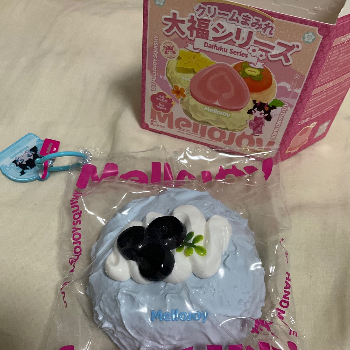 Mellojoy メロジョイ スクイーズ 大福シリーズ ブルーベリー 大福