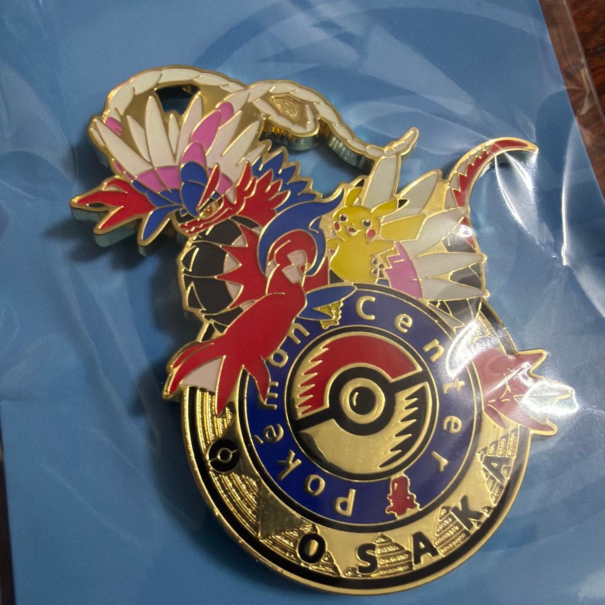 新品未開封】限定 ポケモンセンターオオサカ ロゴ ピンズ コライドン