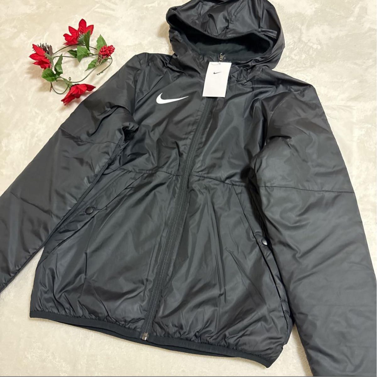 新品NIKE軽量ジャケット メンズアウター黒Sサイズ ジャケット NIKE