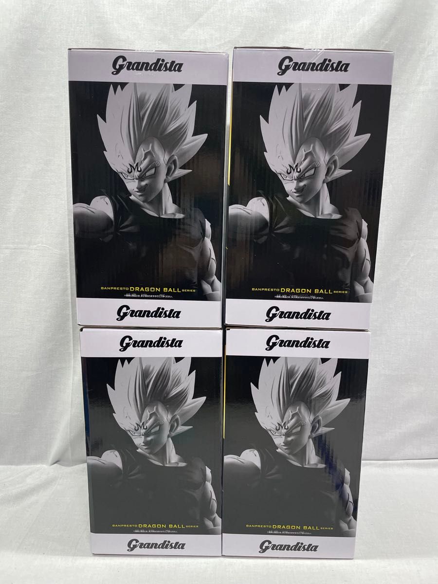 未開封 4体セット ドラゴンボール Grandista 魔人ベジータ フィギュア