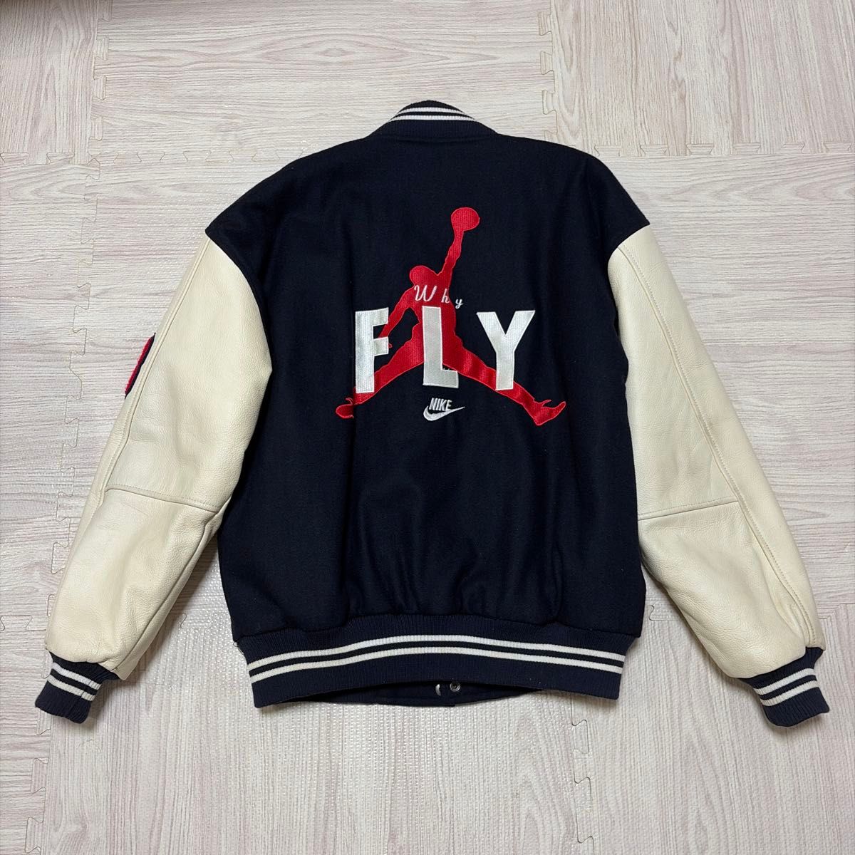 90年代ヴィンテージ MサイズNIKE AIR JORDAN フライトクラブスタジャン