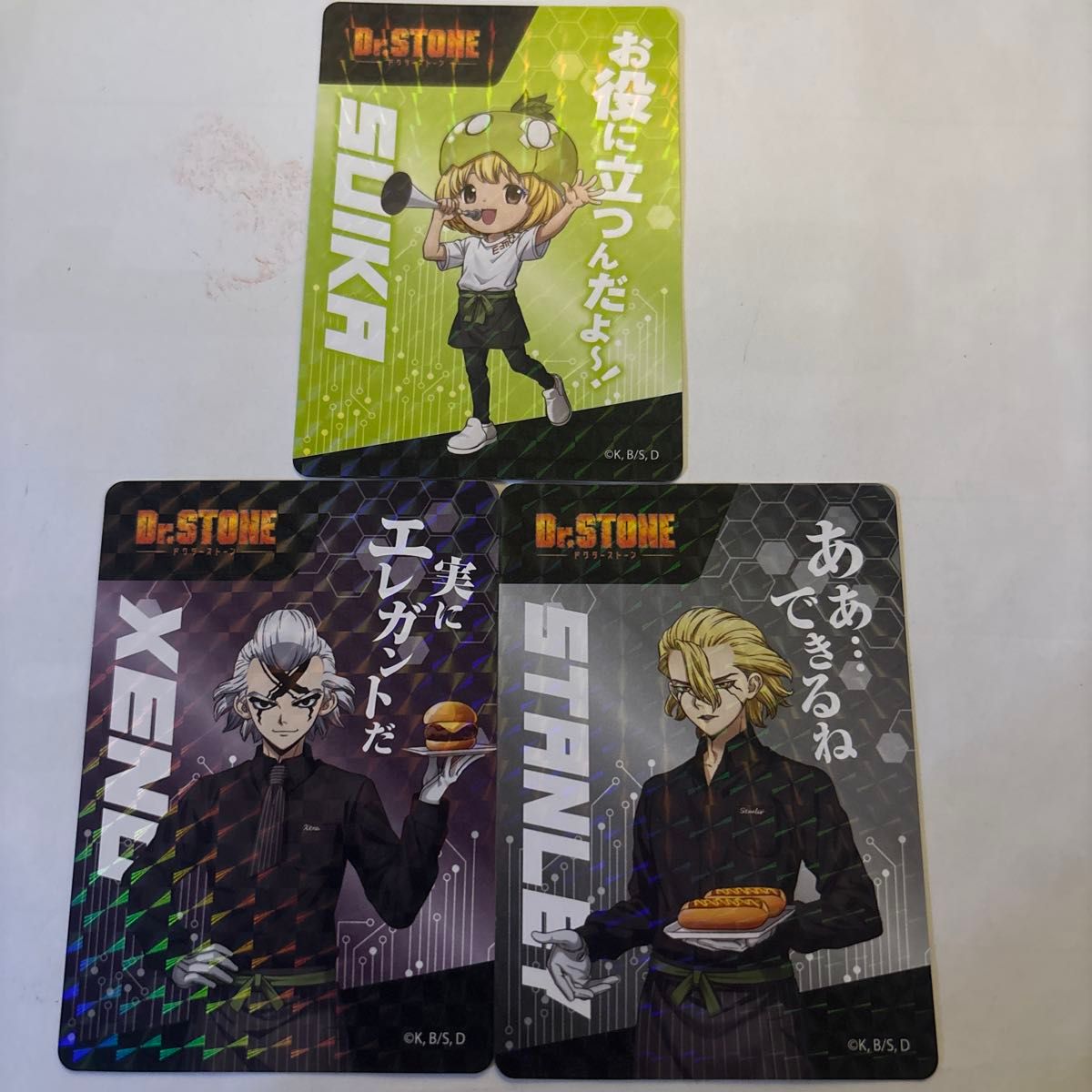 Dr STONE ドクターストーン ローソン100 ホログラムカード ゼノ