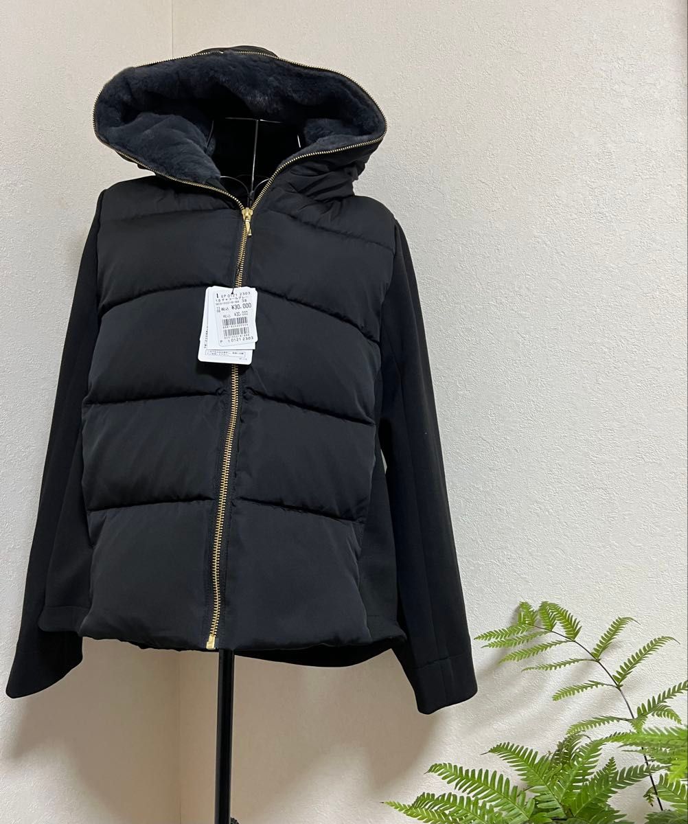 ヤマダヤ スコットクラブ フード付き中綿ジャケット ブラック｜Yahoo