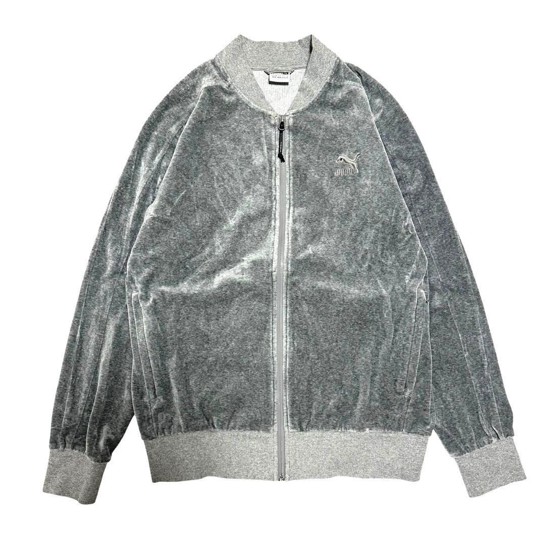 ベロア】プーマ ジャージ セットアップ トラックジャケット スウェット