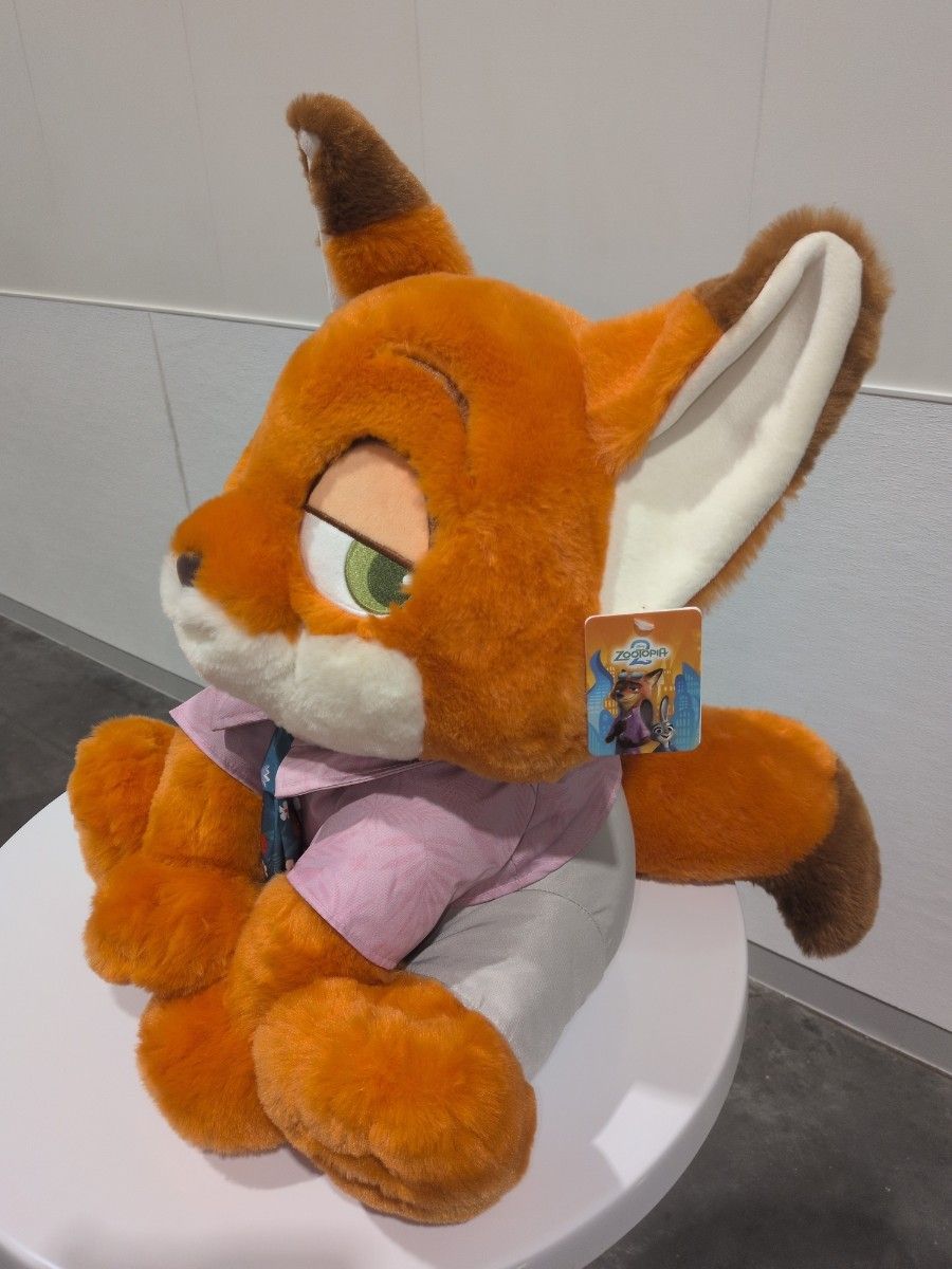 ズートピア ニック・ワイルド ぬいぐるみ ブランケット入り コストコ