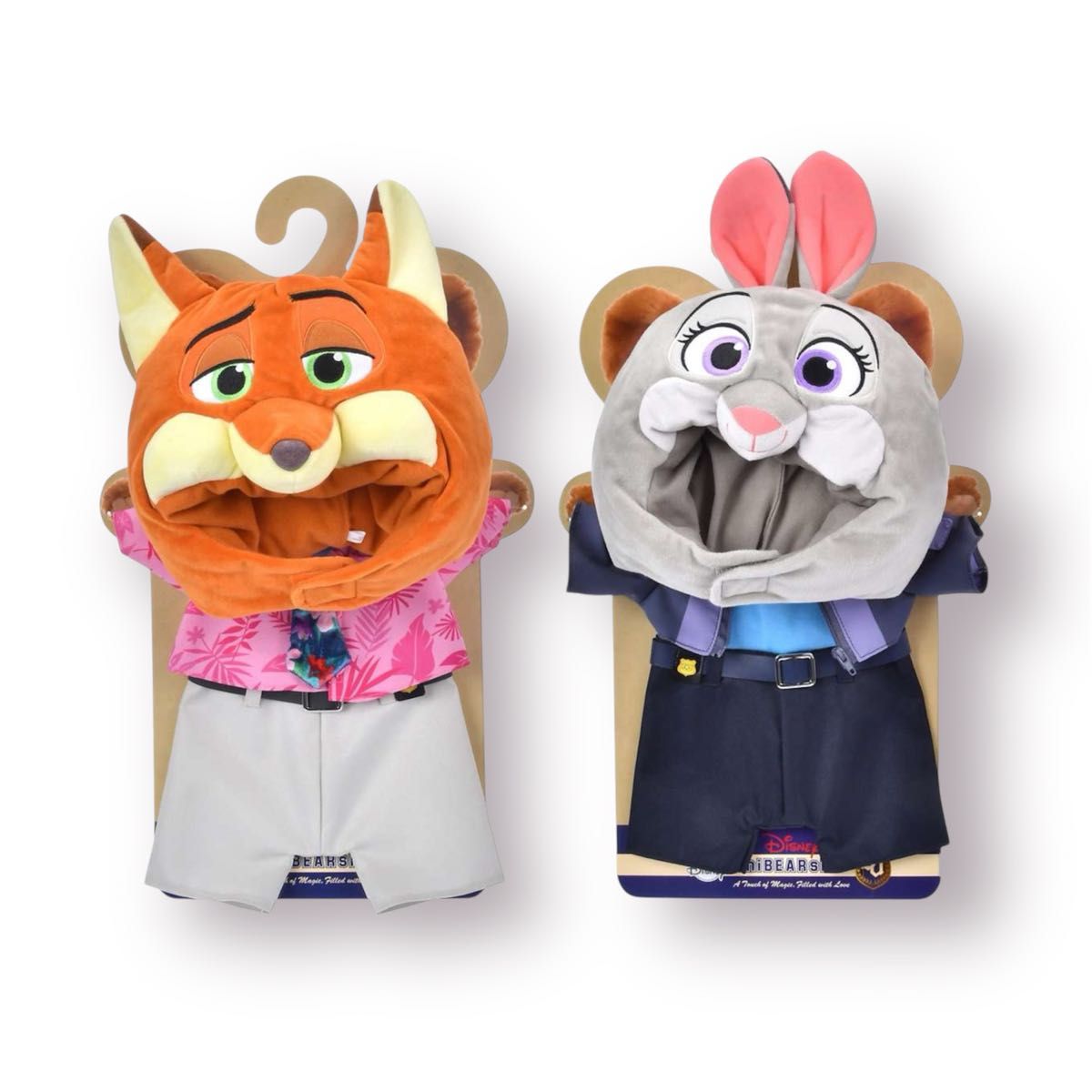 ユニベアシティ ぬいぐるみ専用コスチューム(M) ニック＆ジュディ