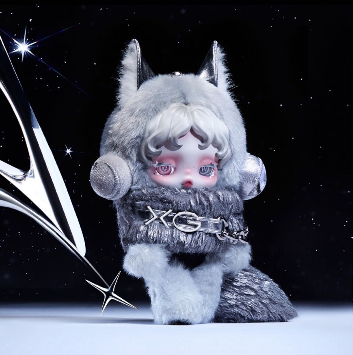 スカルパンダ SKULLPANDA XG POPMART ぬいぐるみペンダント ポップ