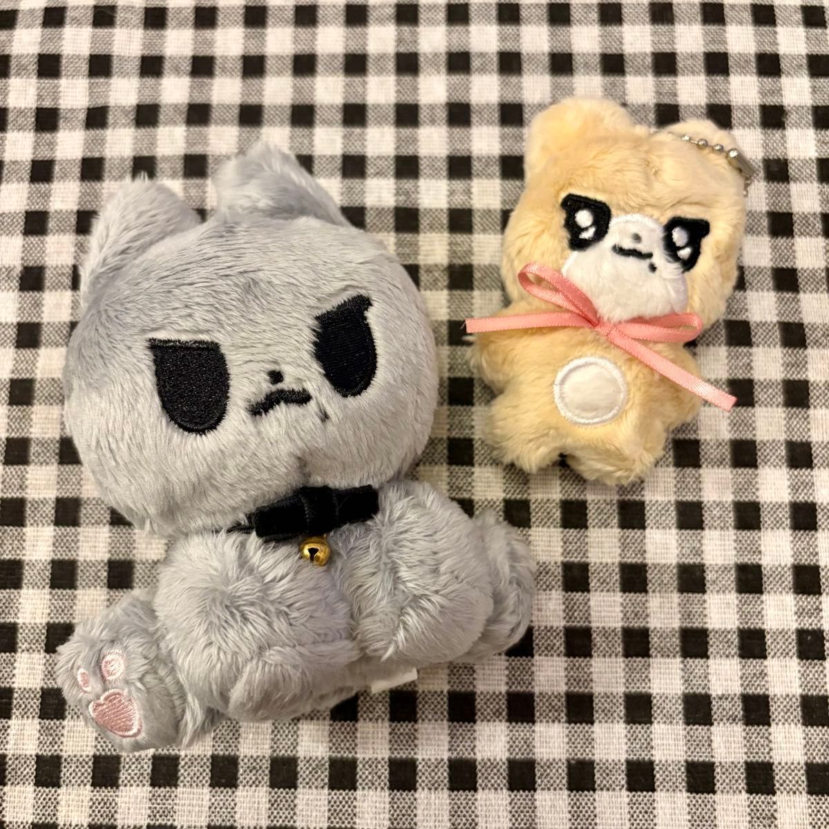 aespa カリナ マスター ぬいぐるみ ジミンにゃん セット 10cm 7cm