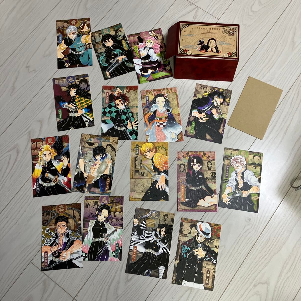 鬼滅の刃 謹製絵葉書 追憶 ポストカード 全16種 20巻特装版の特典