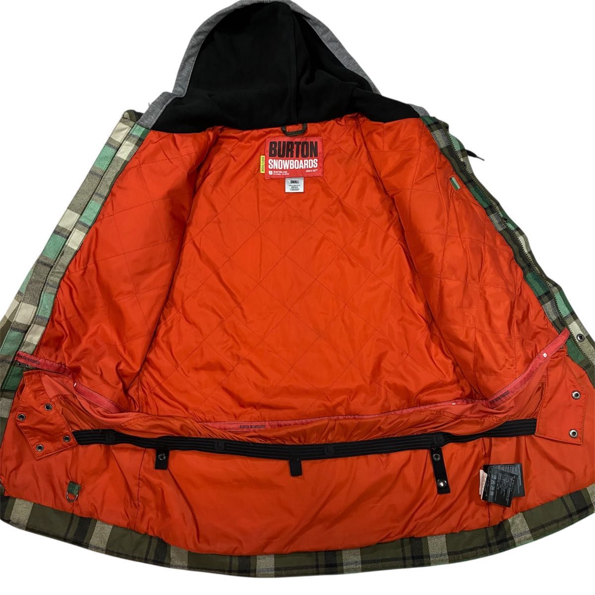 スノーボードウェア BURTON バートンウエア ネルシャツ風チェック柄