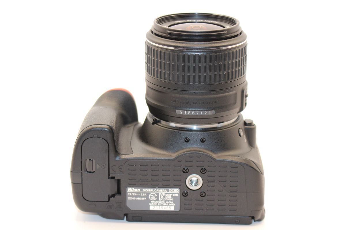 美品 Wi-Fi搭載 Nikon D5300 自撮り 動画 画面回転 ニコン デビュー