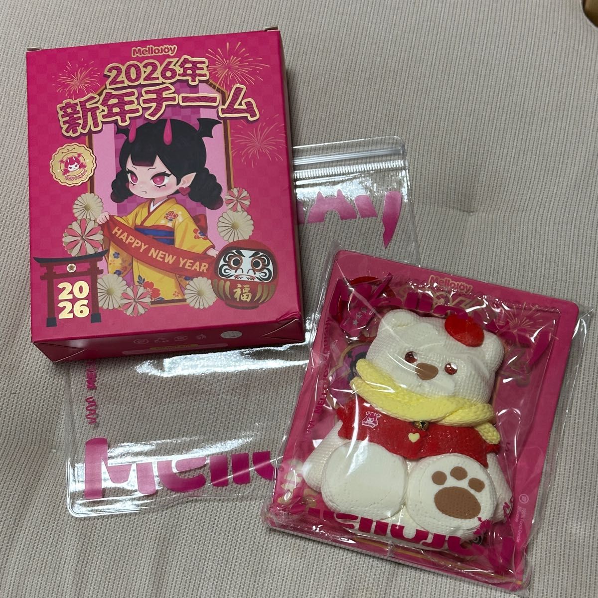 mellojoy 赤ずきん熊 新年チーム メロジョイ スクイーズ 鏡餅熊｜Yahoo