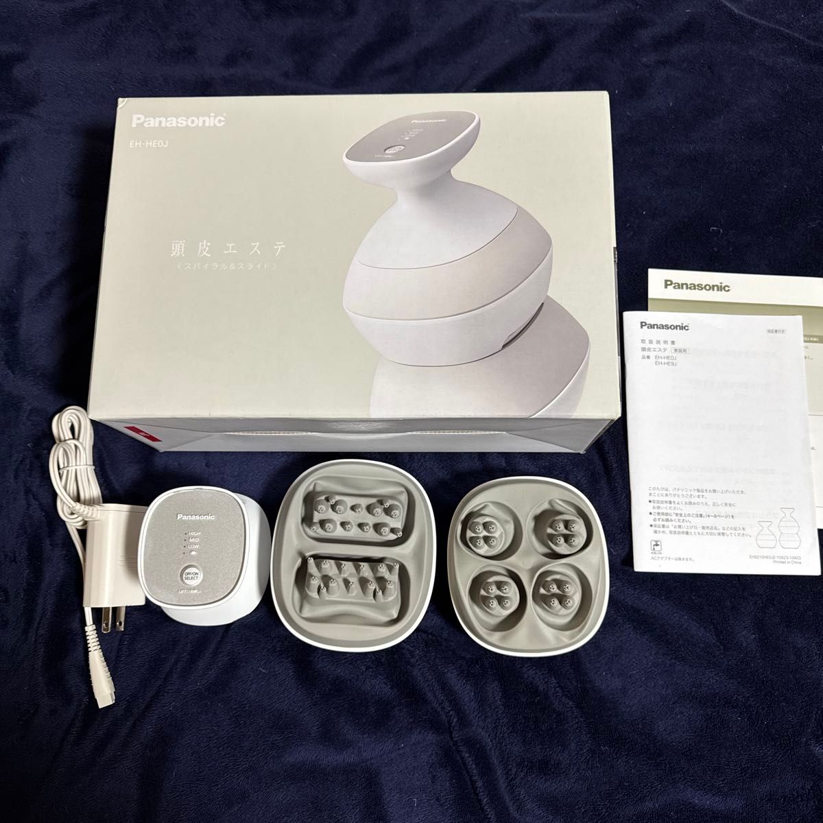 美品】Panasonic 頭皮エステ EH-HE0J スパイラル&スライド｜Yahoo