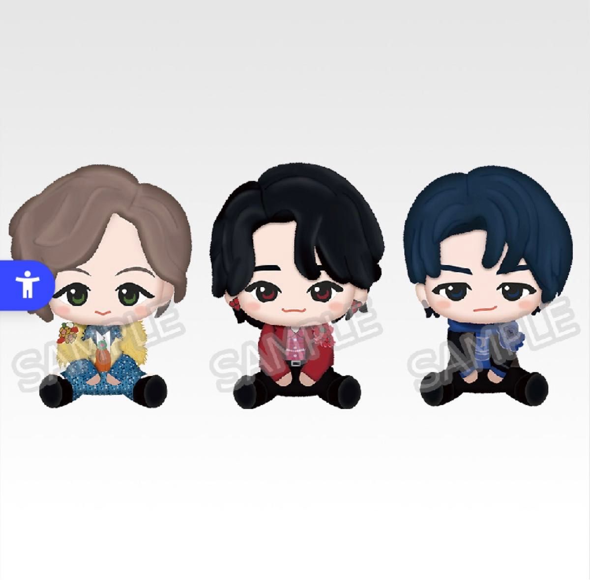 ミセスグリーンアップル 一番くじ A賞 ぬいぐるみマスコット 3種