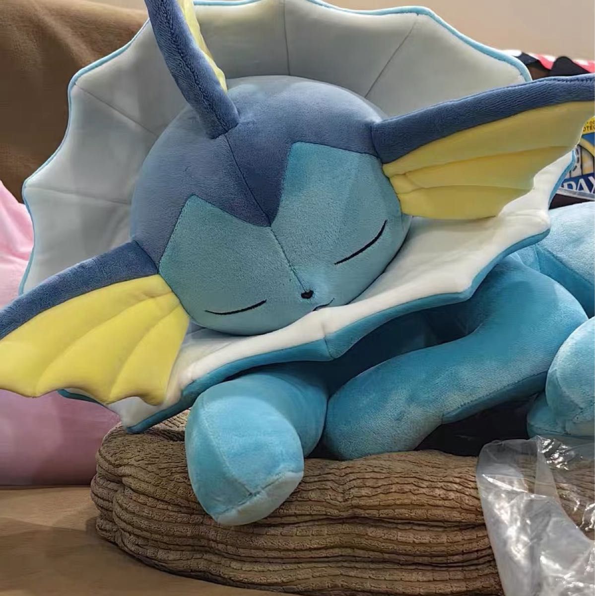 未開封 ポケモン アメリカ すやすや シャワーズ ぬいぐるみ Sleep 公式