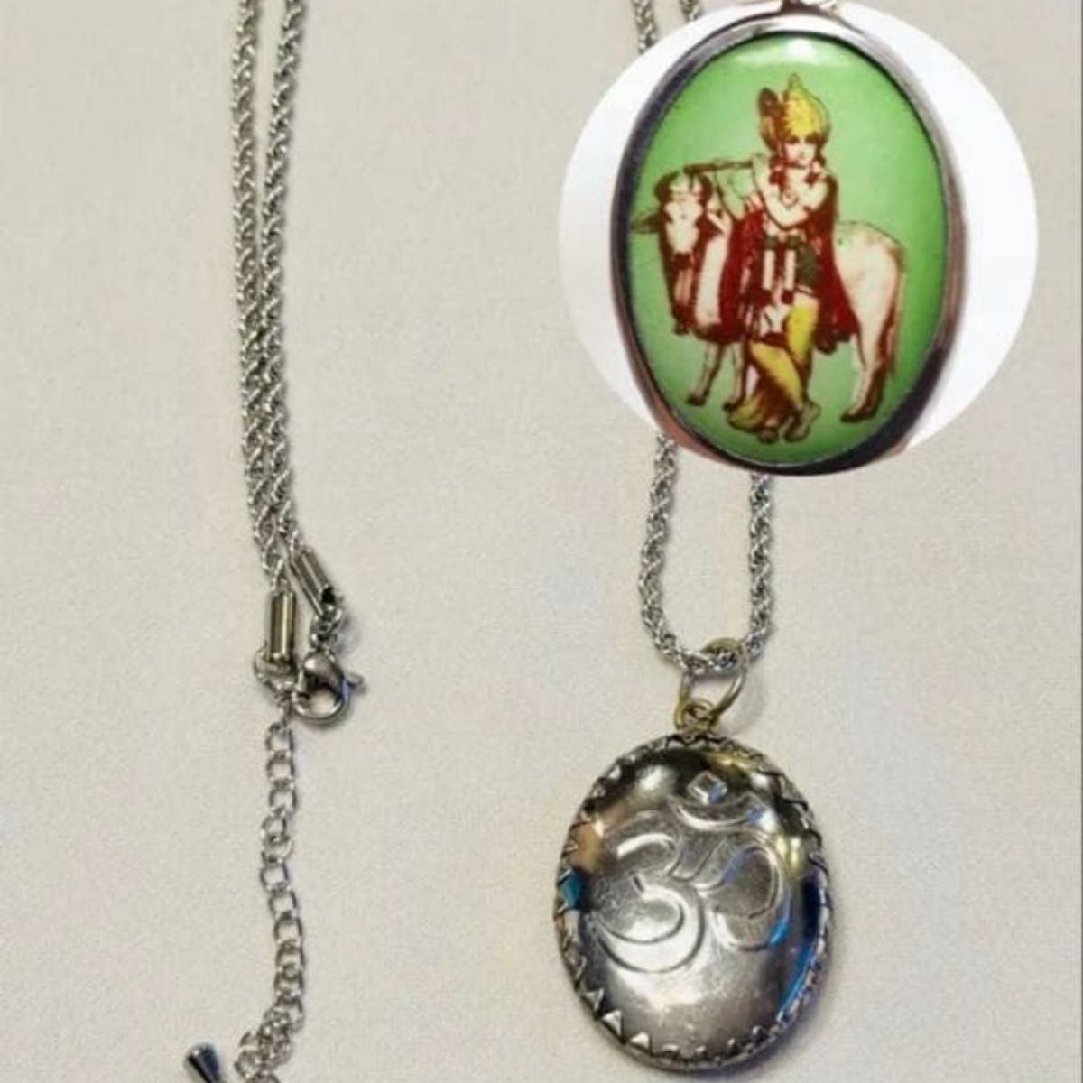 藤井風 クリシュナ様 オーム ネックレス ペンダント ヒンドゥー教