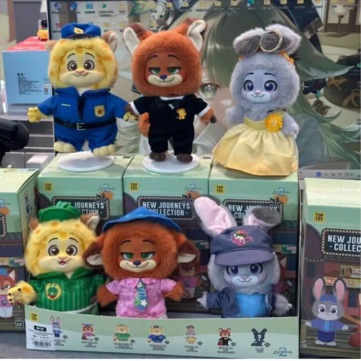 24時間以内発送》TOP TOY『ズートピア2新たな旅路シリーズぬいぐるみ