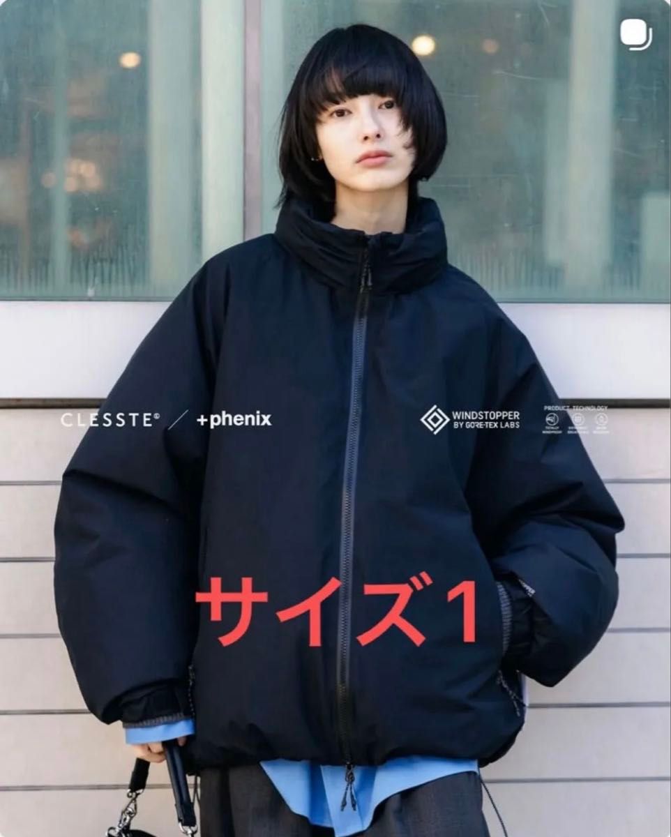 サイズ1 CLESSTE x +PHENIX Happy Jacket ブラック｜Yahoo!フリマ（旧