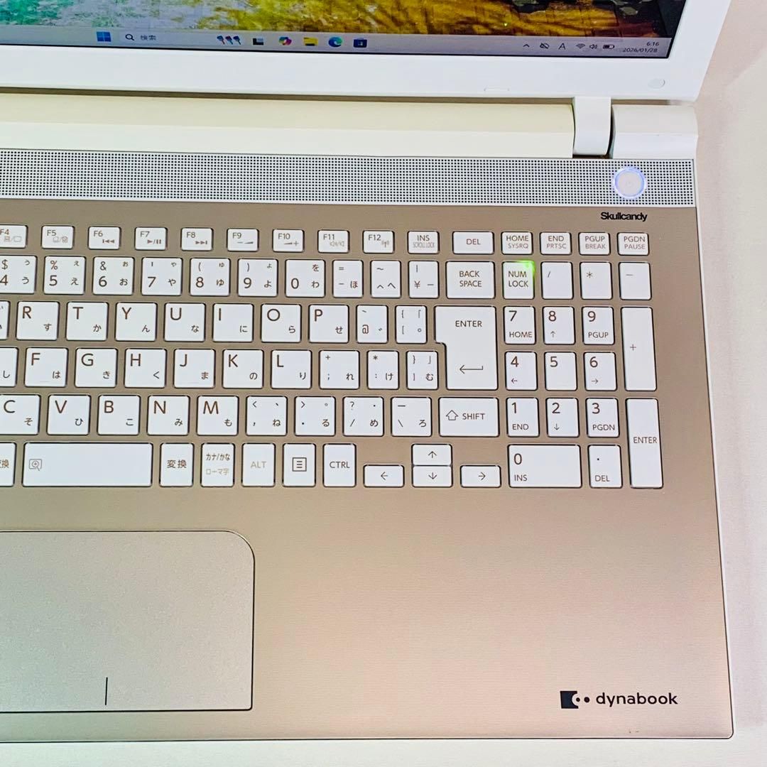 Core i7 6500U/第6世代/SSD512GB/メモリ16GB/Windows11/15 6インチ