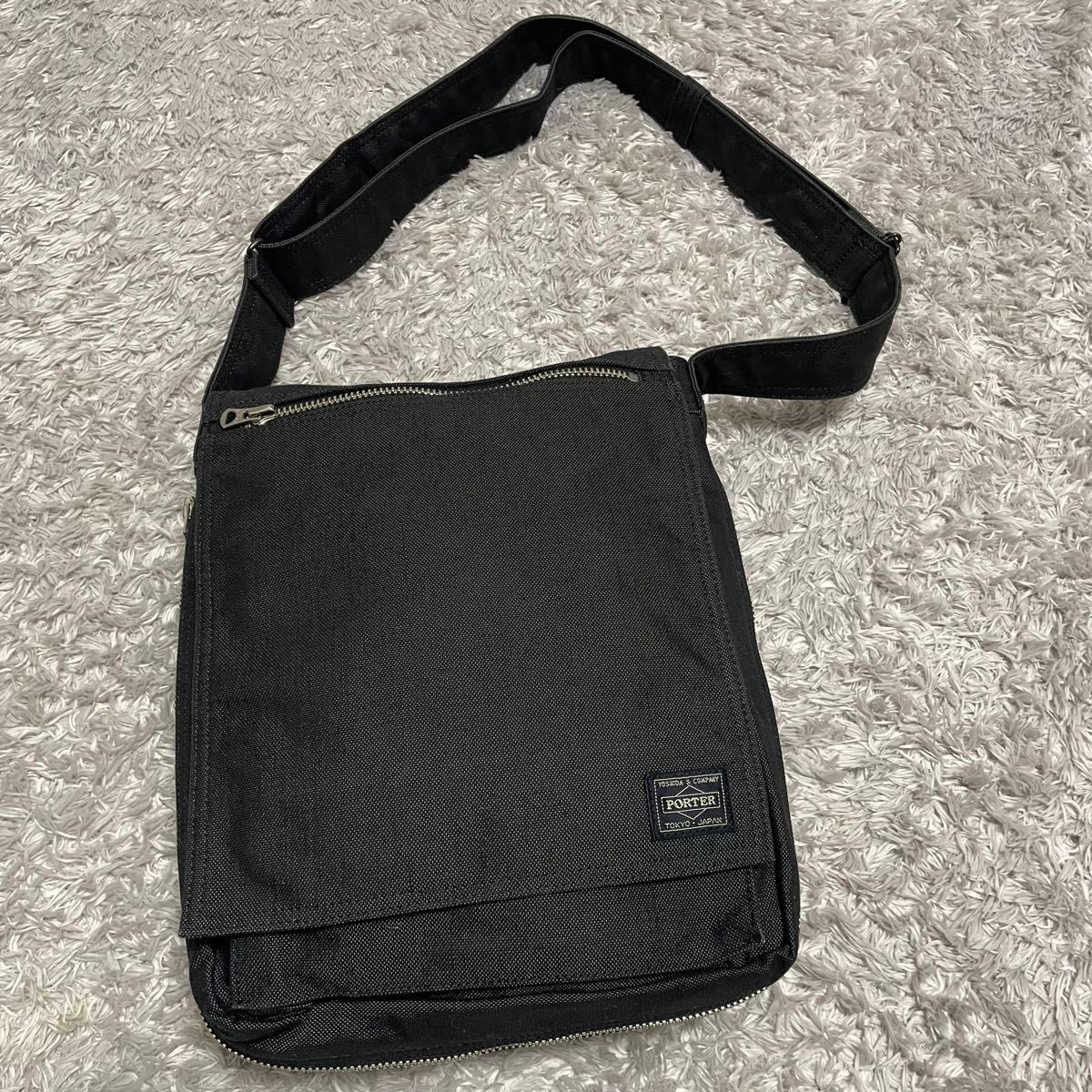 極美品 廃盤 ポーター スモーキー ショルダーバッグ 日本製 サイド