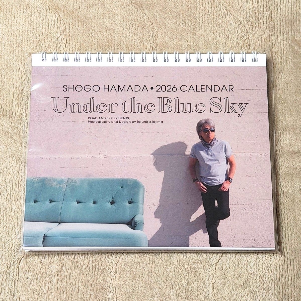 新品未開封 浜田省吾 2026年カレンダー(壁掛&卓上タイプ)2点セット