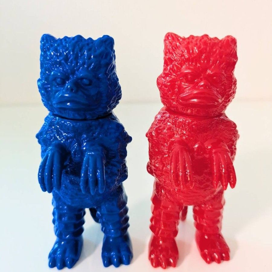 大ブルマァク展】入場特典ミニソフビ ガラモン 赤＆青セット 購入特典