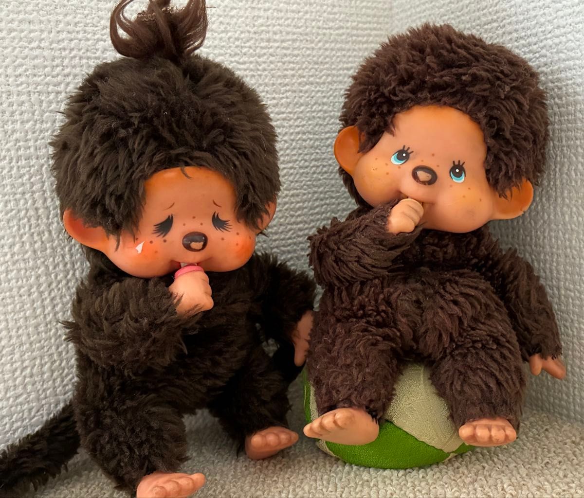 モンチッチ セキグチ ブルーアイ おしゃぶり 昭和レトロ ふたご 泣き顔