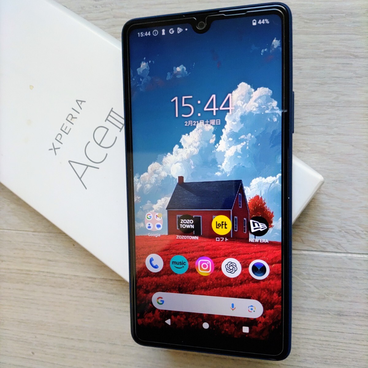 SONY 「Xperia Ace Ⅲ」 エース3 ネイビー 美品になります Android