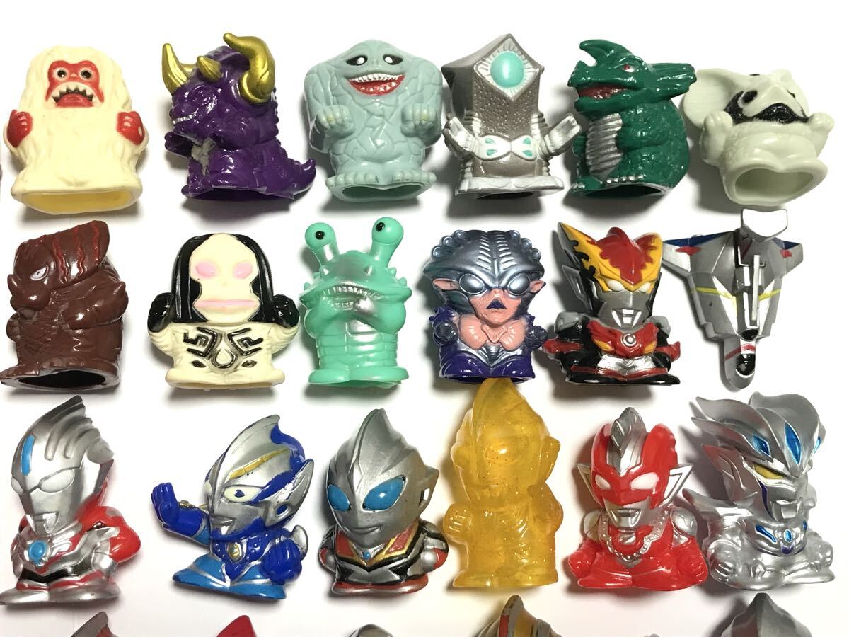 ウルトラマン ウルトラ怪獣 指人形 大量セット まとめ / ソフビ