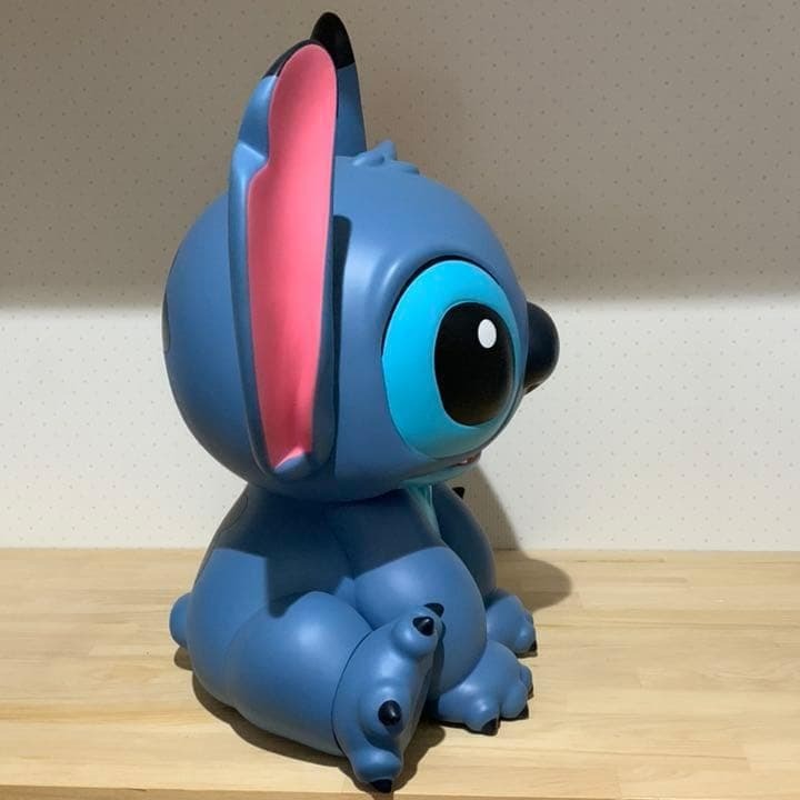 レア ディズニー スティッチ アートビッグフィギュア 50cm｜Yahoo