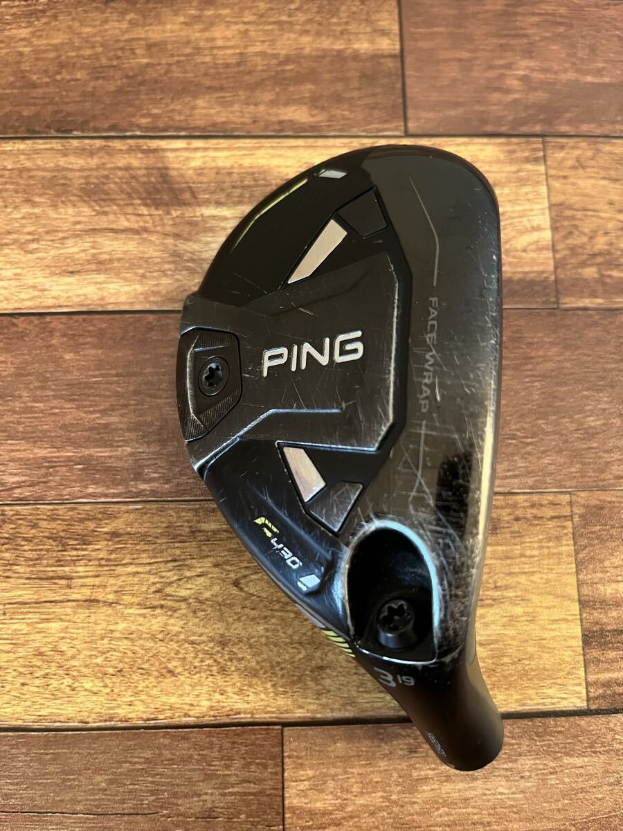 PING G430 ピン ユーティリティ U3 19度 UT ヘッドのみ ハイブリッド