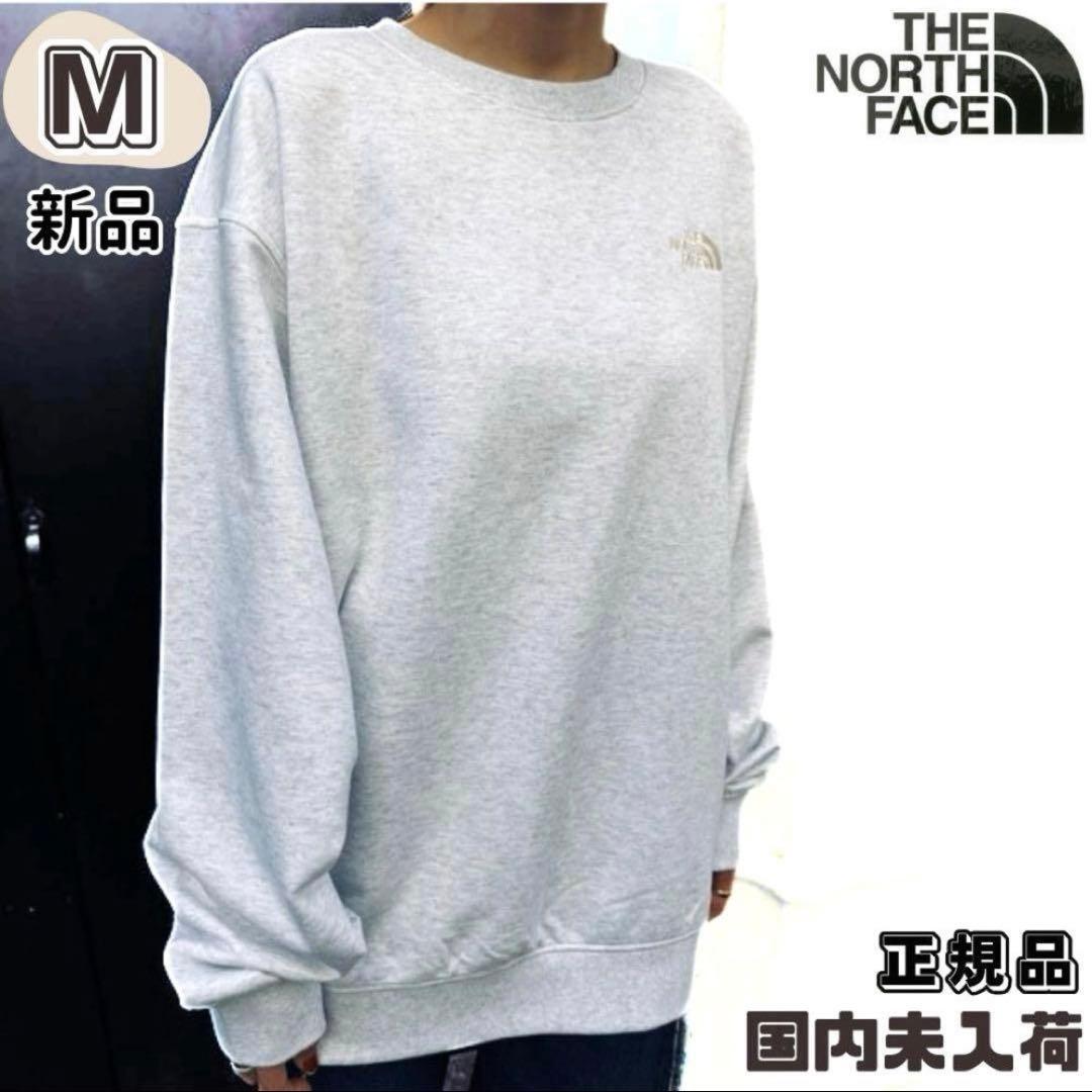 韓国限定 ノースフェイス M トレーナー 新品 国内未入荷 ロゴ 正規品