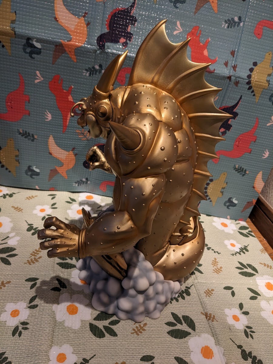 ドラゴンボールフィギュア ポルンガ リペイント品 ゴールドポルンガ