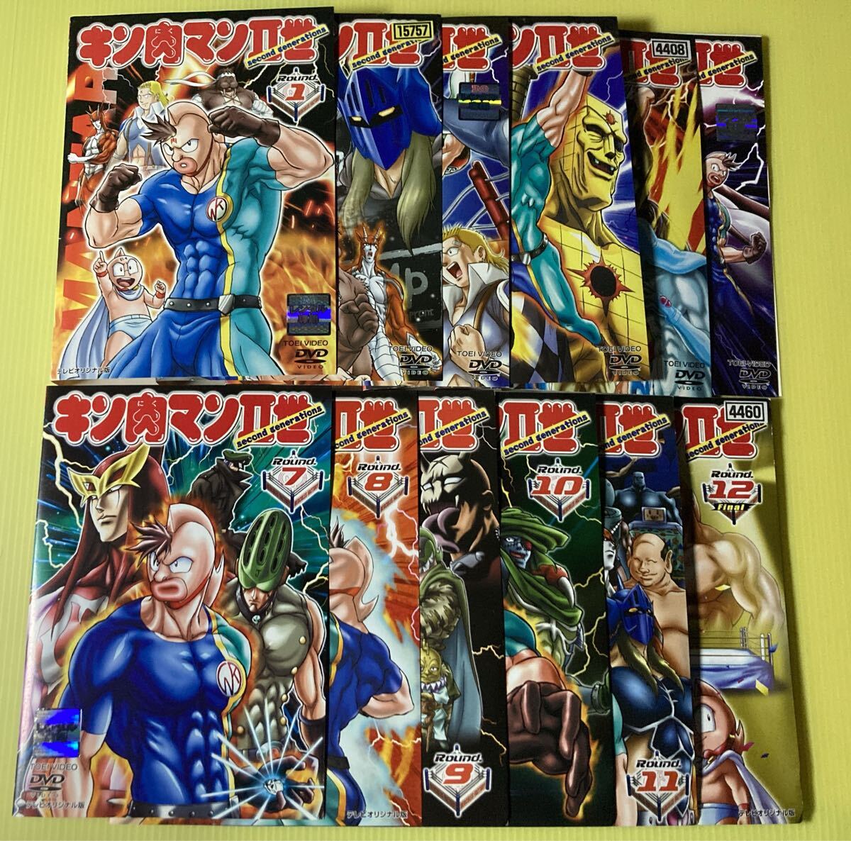 キン肉マン2世 12巻全巻セット 管理番号0724 DVD レンタル落ち アニメ